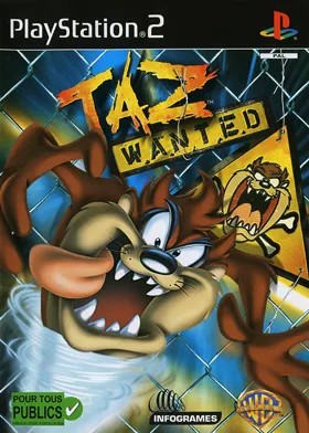 Taz - Wanted box cover front